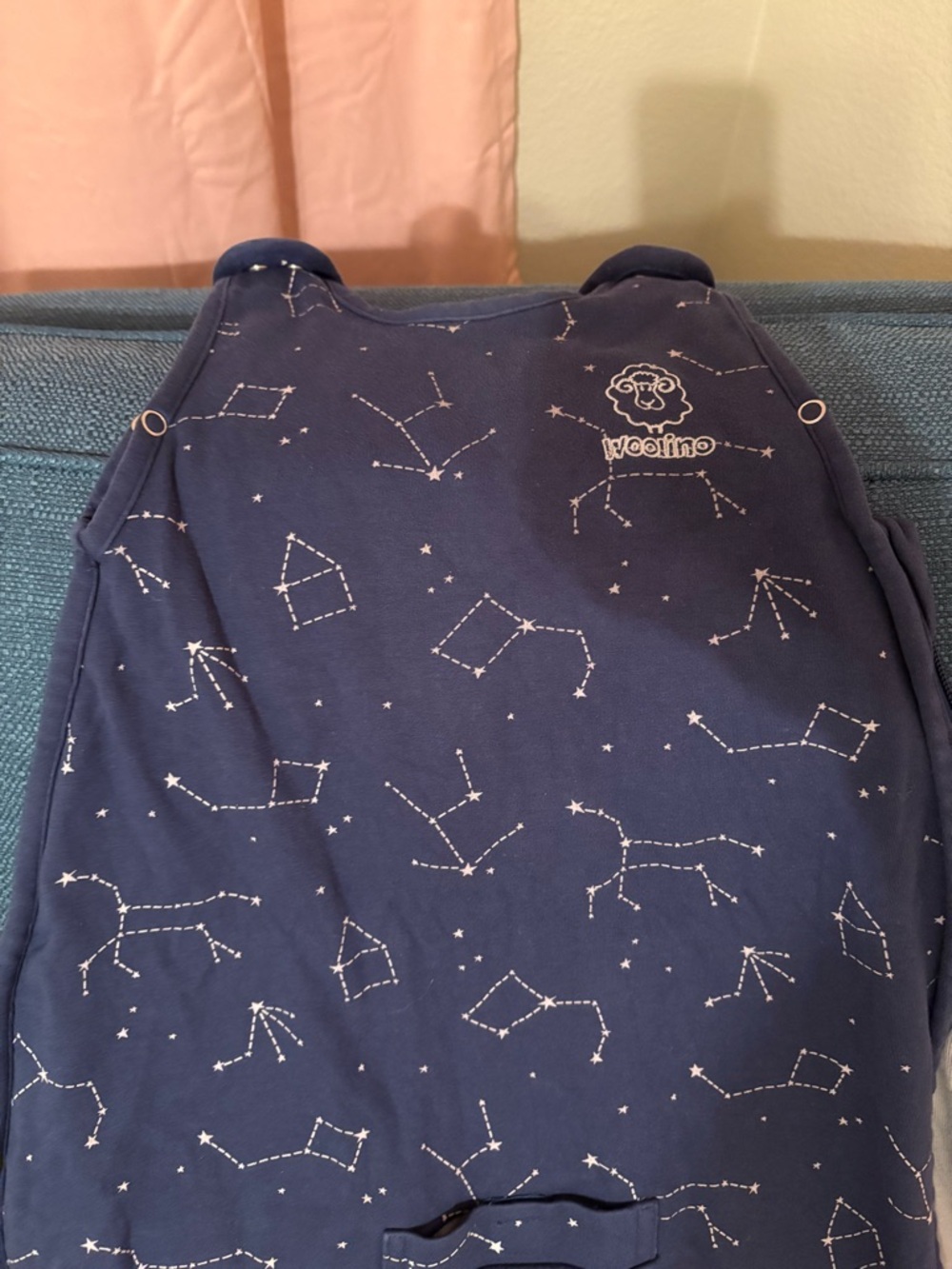 Woolino Navy Constellation Kids Sleep Sack